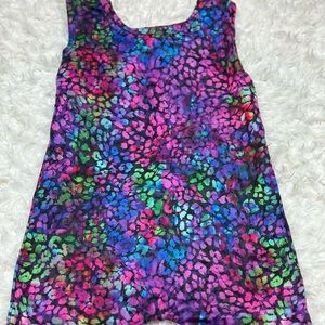 Leopard Colorful Gymnastics Leo : Small Shop *Runs  a bit large*